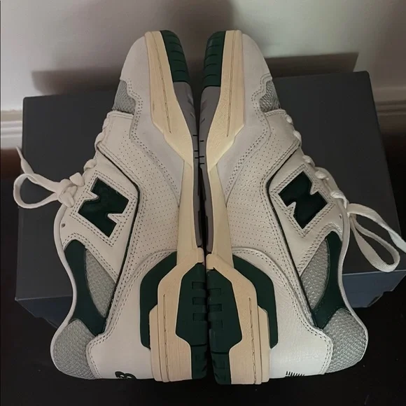 New Balance 550 White/Green US 8.5 - Picture 4 of 6